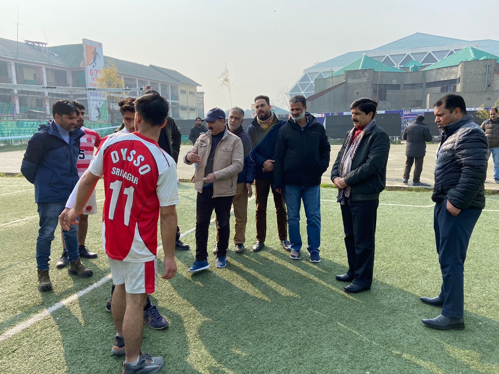 'Inter Divisional Level coaching camp for volleyball gets underway'